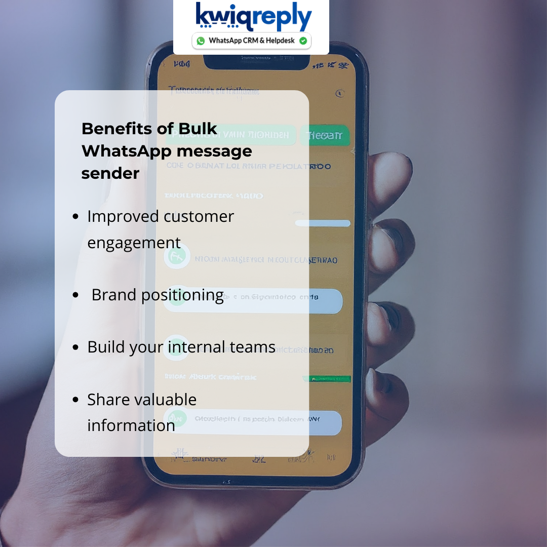 Benefits of using a Bulk WhatsApp message sender in India