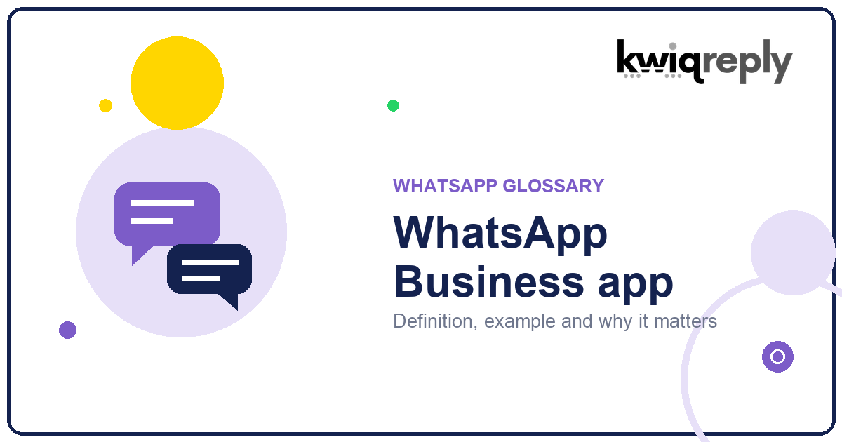 What is WhatsApp Business app?