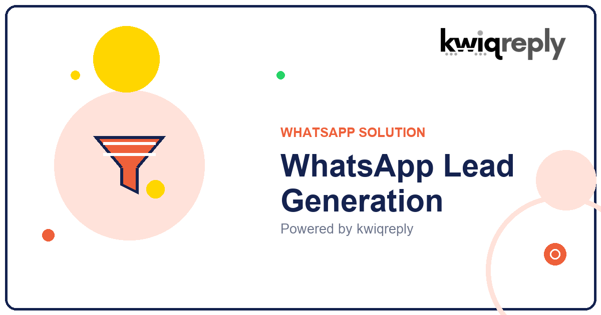 WhatsApp Lead Generation
