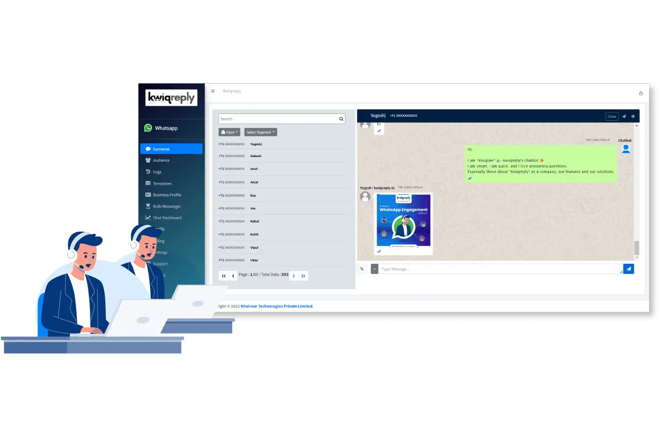 kwiqreply Shared Inbox for Multiple Agents